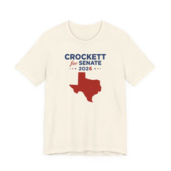 Jasmine Crockett for Texas Senate Campaign T-Shirt 2026