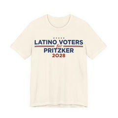 Latino Voters for J.B. Pritzker for President Campaign T-Shirt 2028