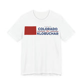Colorado for Amy Klobuchar for President Campaign T-Shirt 2028