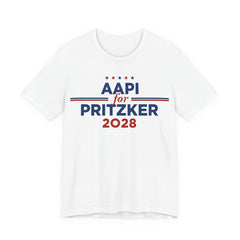 AAPI Asian American and Pacific Islander for J.B. Priztker Campaign T-Shirt for President 2028