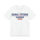 Rural Voters for Kamala Harris for President Campaign T-Shirt 2028