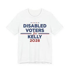 Disabled Voters for Mark Kelly for President Campaign T-Shirt 2028