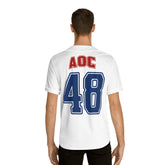 Team AOC for 48th President Baseball Jersey - Alexandria Ocasia-Cortez