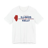 Illinois for Mark Kelly for President Campaign T-Shirt 2028