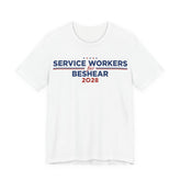 Service Workers for Andy Beshear for President Campaign T-Shirt 2028