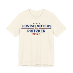 Jewish Voters for J.B. Pritzker for President Campaign T-Shirt 2028