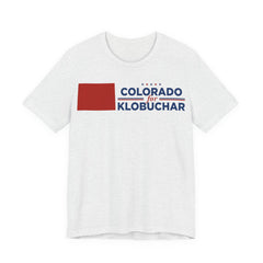 Colorado for Amy Klobuchar for President Campaign T-Shirt 2028