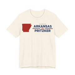 Arkansas for J.B. Pritzker for President Campaign T-Shirt 2028