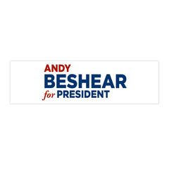 Andy Beshear for President Bumper Sticker — Political Campaign Sticker