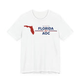 Florida for AOC for President Campaign T-Shirt 2028