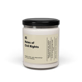 Notes of Civil Rights – Hand-Poured Soy Candle (9 oz)