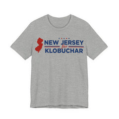 New Jersey for Amy Klobuchar for President Campaign T-Shirt 2028