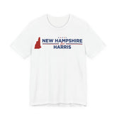 New Hampshire for Kamala Harris for President Campaign T-Shirt 2028