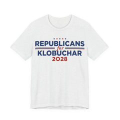 Republicans for Amy Klobuchar Campaign T-Shirt for President 2028