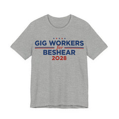 Gig Workers for Andy Beshear for President Campaign T-Shirt 2028