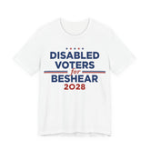 Disabled Voters for Andy Beshear for President Campaign T-Shirt 2028