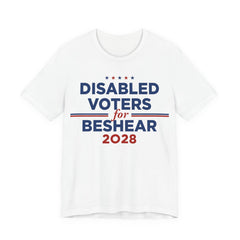 Disabled Voters for Andy Beshear for President Campaign T-Shirt 2028