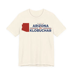 Arizona for Amy Klobuchar for President Campaign T-Shirt 2028