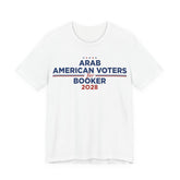 Arab American Voters for Cory Booker for President Campaign T-Shirt 2028