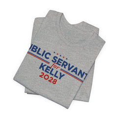 Public Servants for Mark Kelly for President Campaign T-Shirt 2028