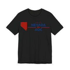 Nevada for AOC for President Campaign T-Shirt 2028