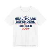 Healthcare Defenders for Cory Booker for President Campaign T-Shirt 2028