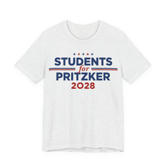 Students for J.B. Pritzker for President Campaign T-Shirt 2028