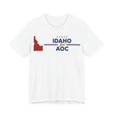 Idaho for AOC for President Campaign T-Shirt 2028