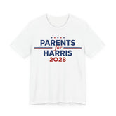 Parents for Kamala Harris for President Campaign T-Shirt 2028