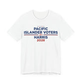 Pacific Islander Voters for Kamala Harris for President Campaign T-Shirt 2028