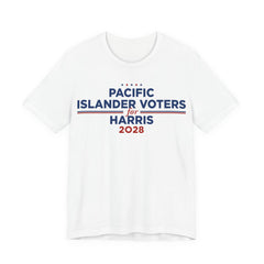 Pacific Islander Voters for Kamala Harris for President Campaign T-Shirt 2028