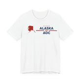 Alaska for AOC for President Campaign T-Shirt 2028