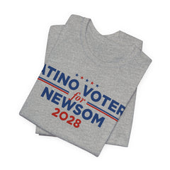 Latino Voters for Gavin Newsom for President Campaign T-Shirt 2028