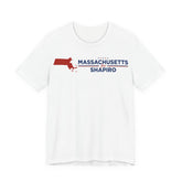 Massachusetts for Josh Shapiro for President Campaign T-Shirt 2028