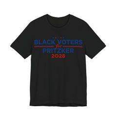 Black Voters for J.B. Priztker Campaign T-Shirt for President 2028