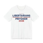 Libertarians for J.B. Pritzker for President Campaign T-Shirt 2028