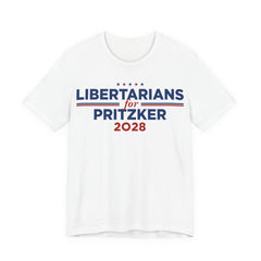Libertarians for J.B. Pritzker for President Campaign T-Shirt 2028