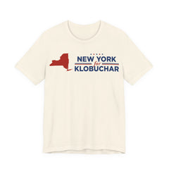 New York for Amy Klobuchar for President Campaign T-Shirt 2028