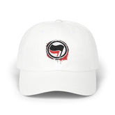 Anti-Fascist Two-Flag Embroidered Vintage Dad Hat