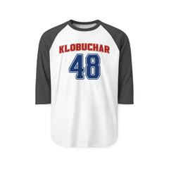 Team Amy Klobuchar - 48th President Vintage Varsity Baseball T-Shirt