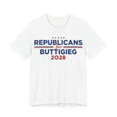 Republicans for Pete Buttigieg for President Campaign T-Shirt 2028