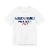 Independents for J.B. Pritzker for President Campaign T-Shirt 2028
