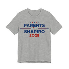Parents for Josh Shapiro for President Campaign T-Shirt 2028