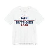 AAPI Asian American and Pacific Islander for Pete Buttigieg Campaign T-Shirt for President 2028