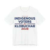Indigenous Voters / Native Americans for Amy Klobuchar for President Campaign T-Shirt 2028