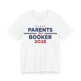 Parents for Cory Booker for President Campaign T-Shirt 2028