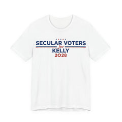 Secular Voters for Mark Kelly for President Campaign T-Shirt 2028
