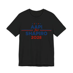 AAPI Asian American and Pacific Islander for Josh Shapiro Campaign T-Shirt for President 2028