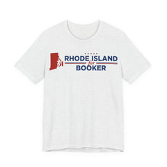 Rhode Island for Cory Booker for President Campaign T-Shirt 2028