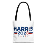 Kamala Harris Tim Walz 2028 Campaign Tote Bag – Political Election Support Grocery/Everyday Tote